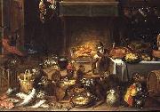 Jan Van Kessel Monkeys Feasting china oil painting reproduction